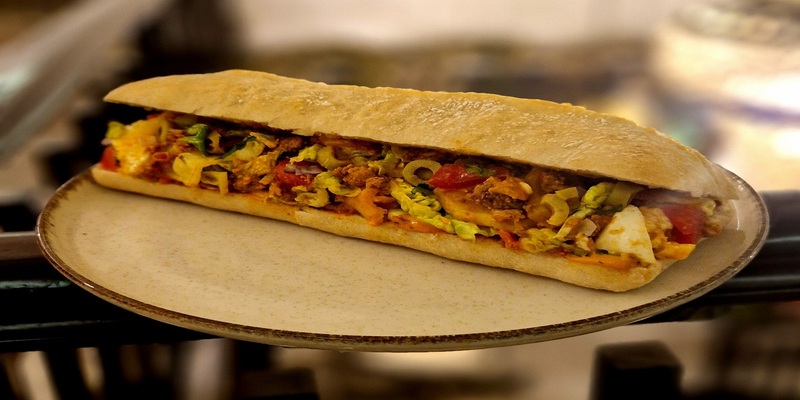 Le sandwich kefta marocain s
