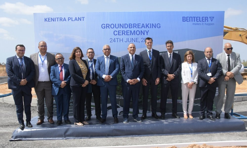Automobile : Benteler lance la construction d'une nouvelle usine à Kénitra