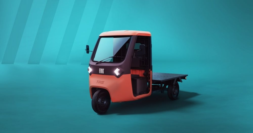 Lancement de Fiat Tris, un véhicule électrique à 3 roues fabriqué au Maroc