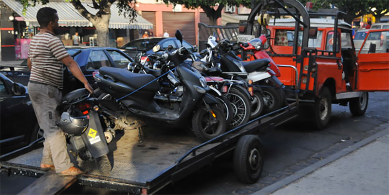 Contrôle des motos : Le gouvernement temporise