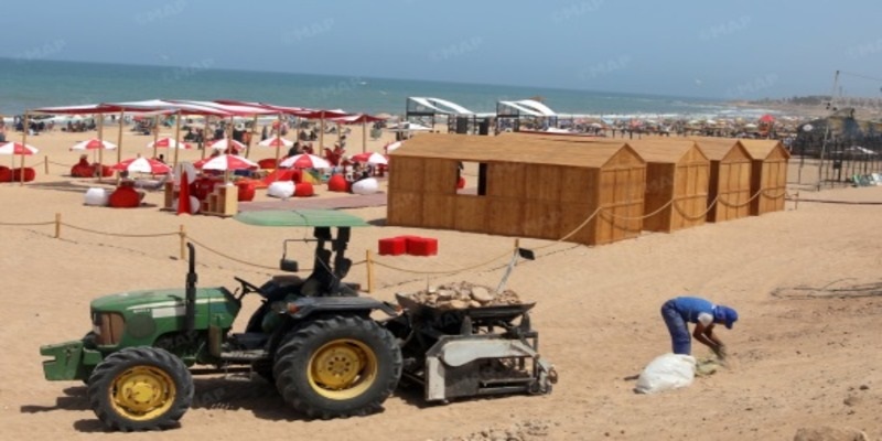 Dar Bouazza : Les plages s
