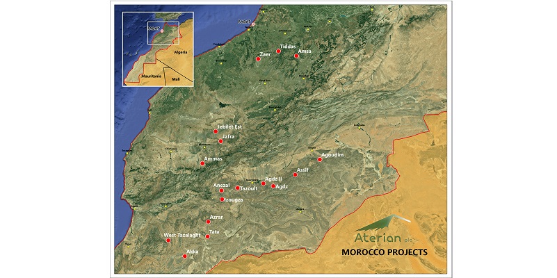 Explorations minières : Aterian mise sur l'IA pour ses opérations au Maroc
