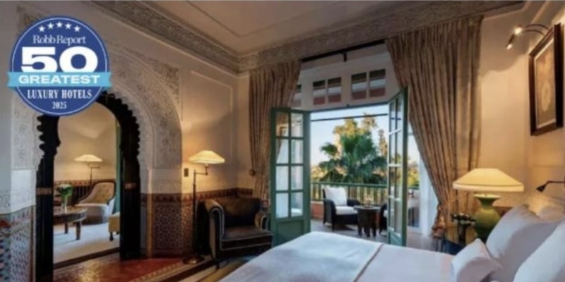 Hôtels de luxe au monde : La Mamounia, 4e au classement