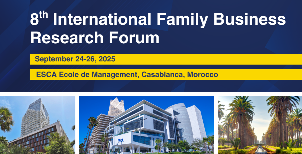 ESCA École de Management accueille le Forum international de recherche sur l’Entreprise familiale