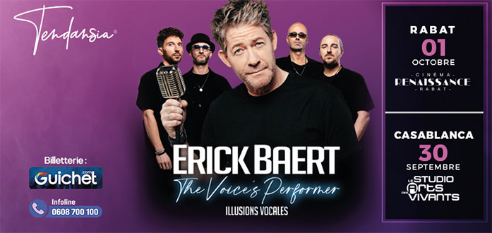 Erick Baert incarne les légendes de la chanson