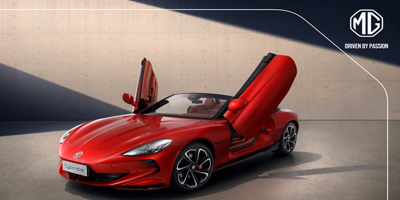 MG expose ses modèles hybrides et électriques au Salon Auto Expo 2025