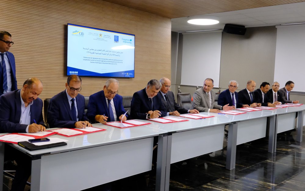 Convention-cadre à Rabat pour la structuration d’un écosystème d’ingénierie industrielle