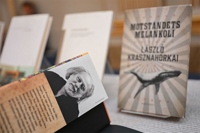 Le Nobel de littérature décerné à l'écrivain hongrois Laszlo Krasznahorkai