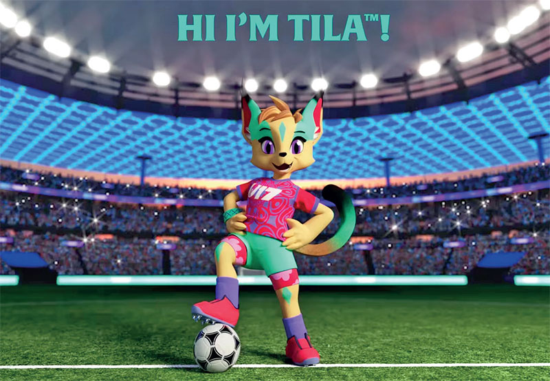 «Tila», la mascotte officielle du Mondial féminin U-17 Maroc