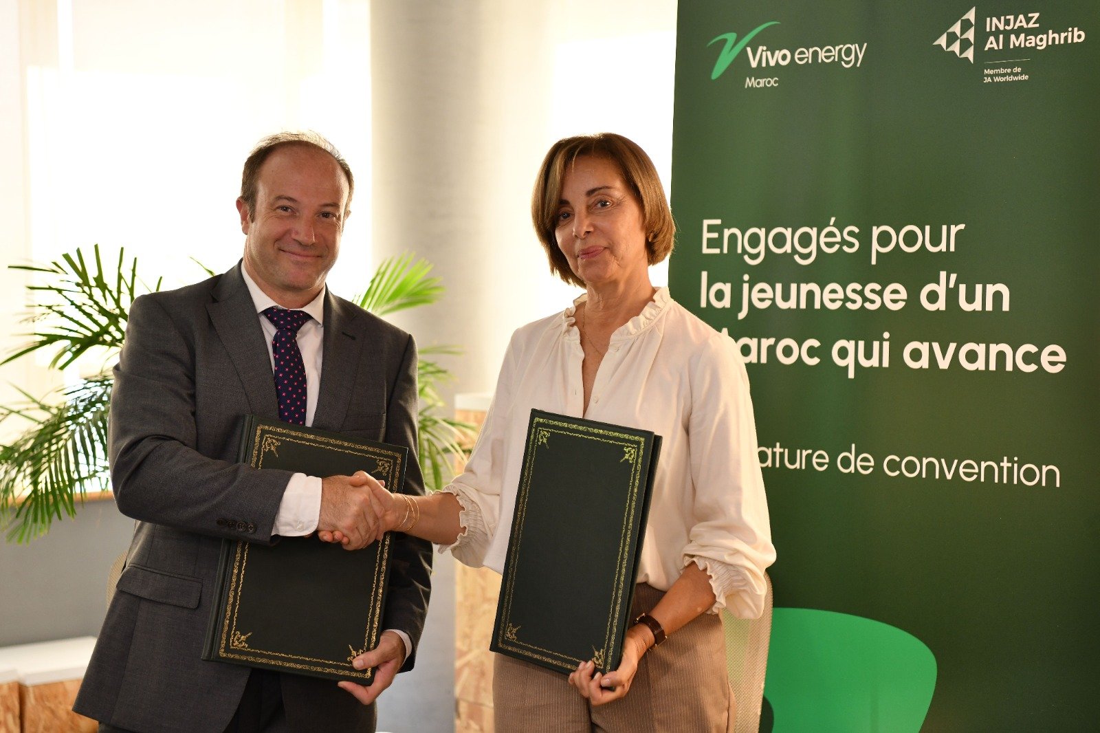 Vivo Energy Maroc et INJAZ Al-Maghrib renouvellent leur partenariat historique
