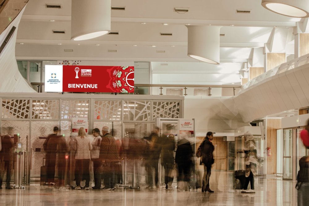 Les aéroports marocains s’habillent aux couleurs de la CAN 2025