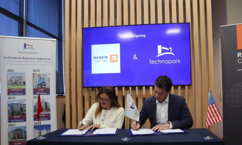 Technopark et Renew Capital s’allient pour accompagner l’expansion des startups marocaines en Afrique
