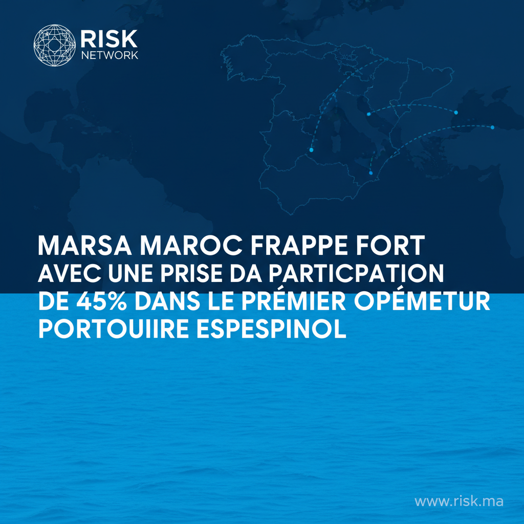 Marsa Maroc frappe fort avec une prise de participation de 45% dans le premier opérateur portuaire espagnol