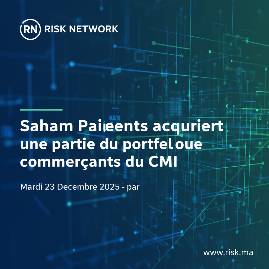 Saham Paiements acquiert une partie du portefeuille commerçants du CMI
										
Mardi 23 Decembre 2025 – par