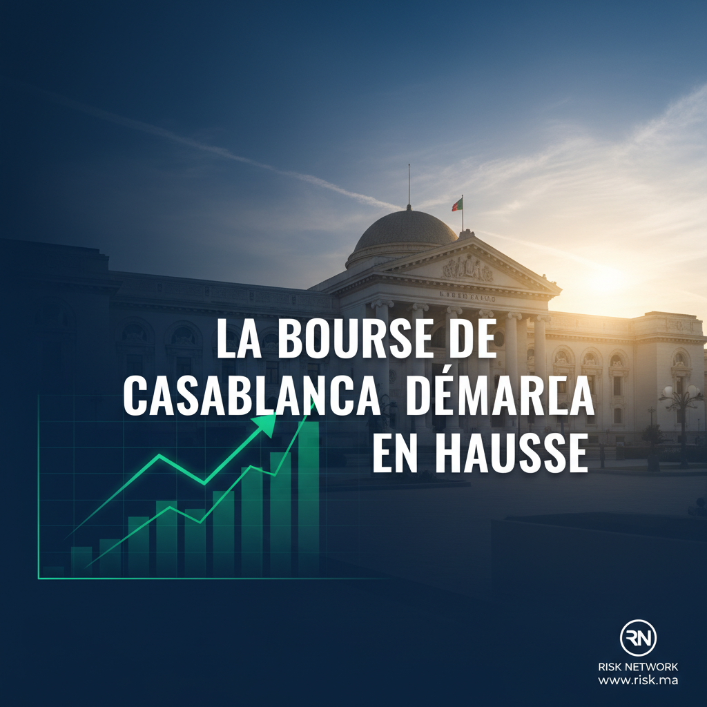 La Bourse de Casablanca démarre en hausse