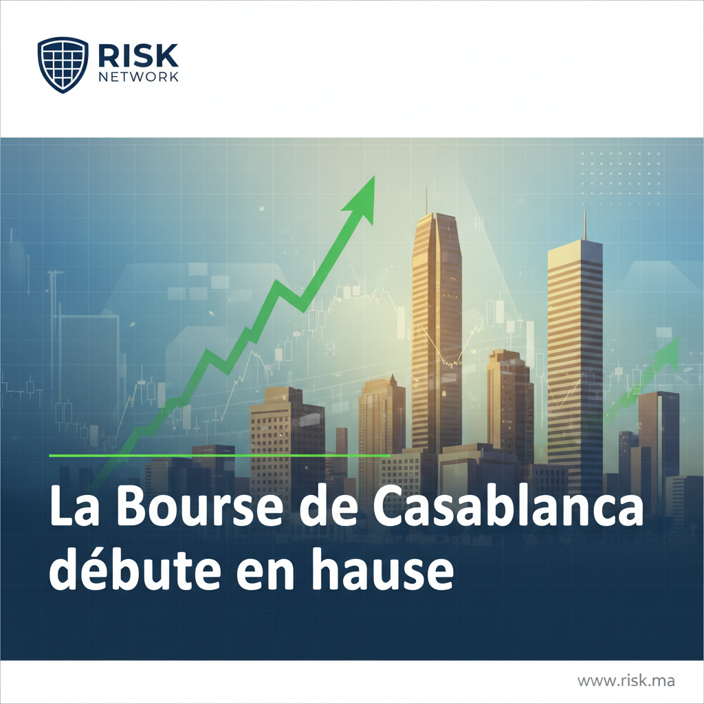 « La Bourse de Casablanca débute en hausse »  

(Note: The original title is already in French, so no changes are needed.)