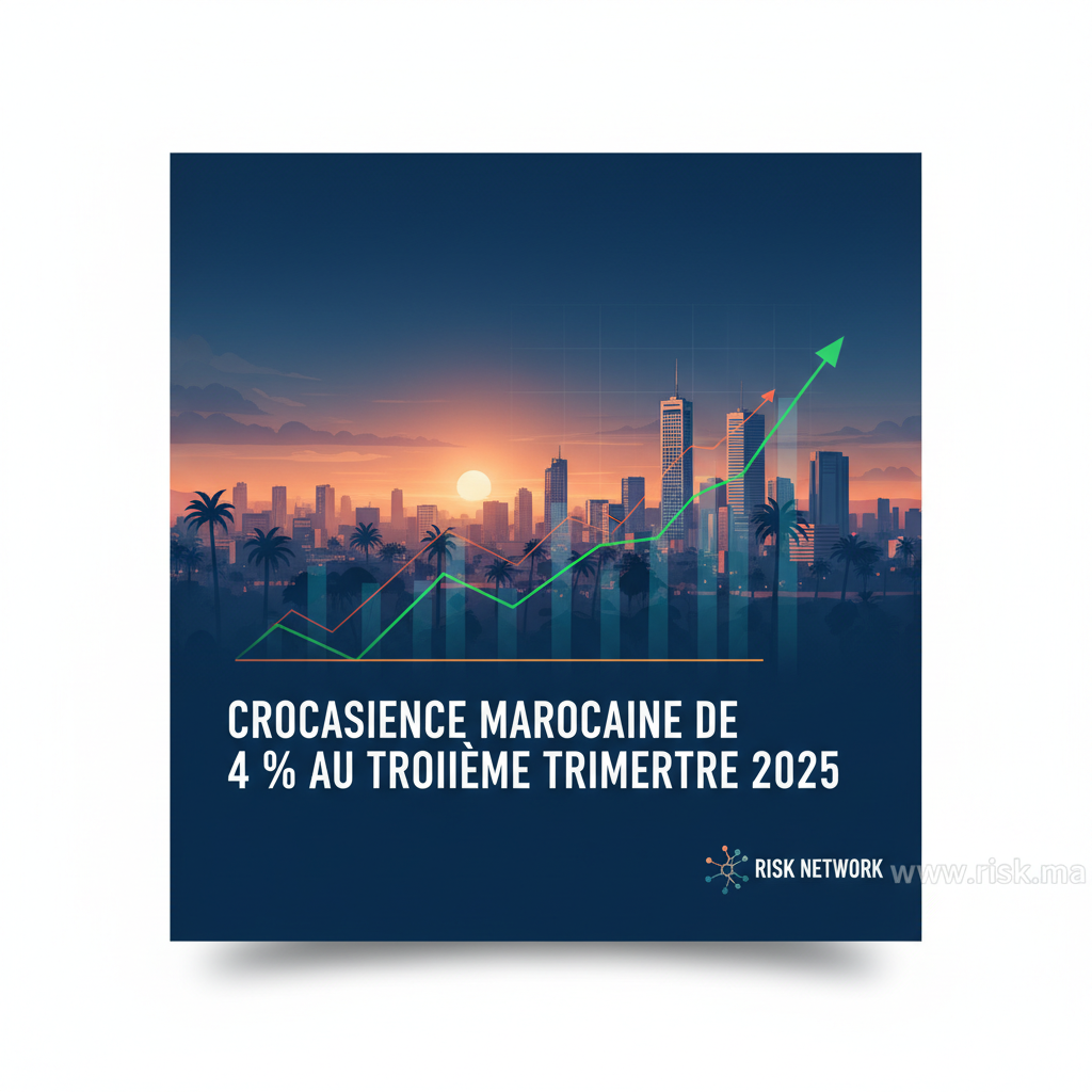 Croissance marocaine de 4 % au troisième trimestre 2025