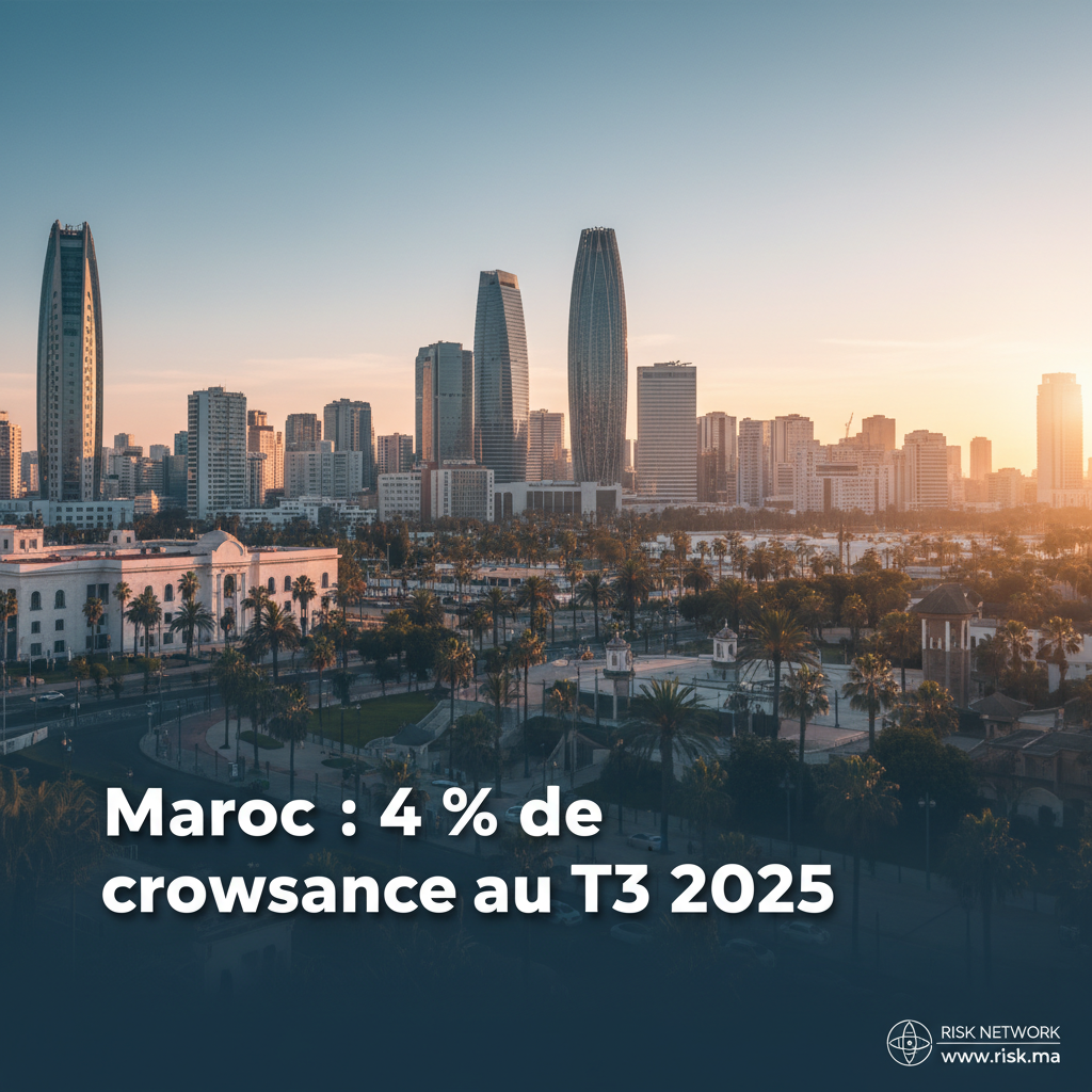 Maroc : 4 % de croissance au T3 2025