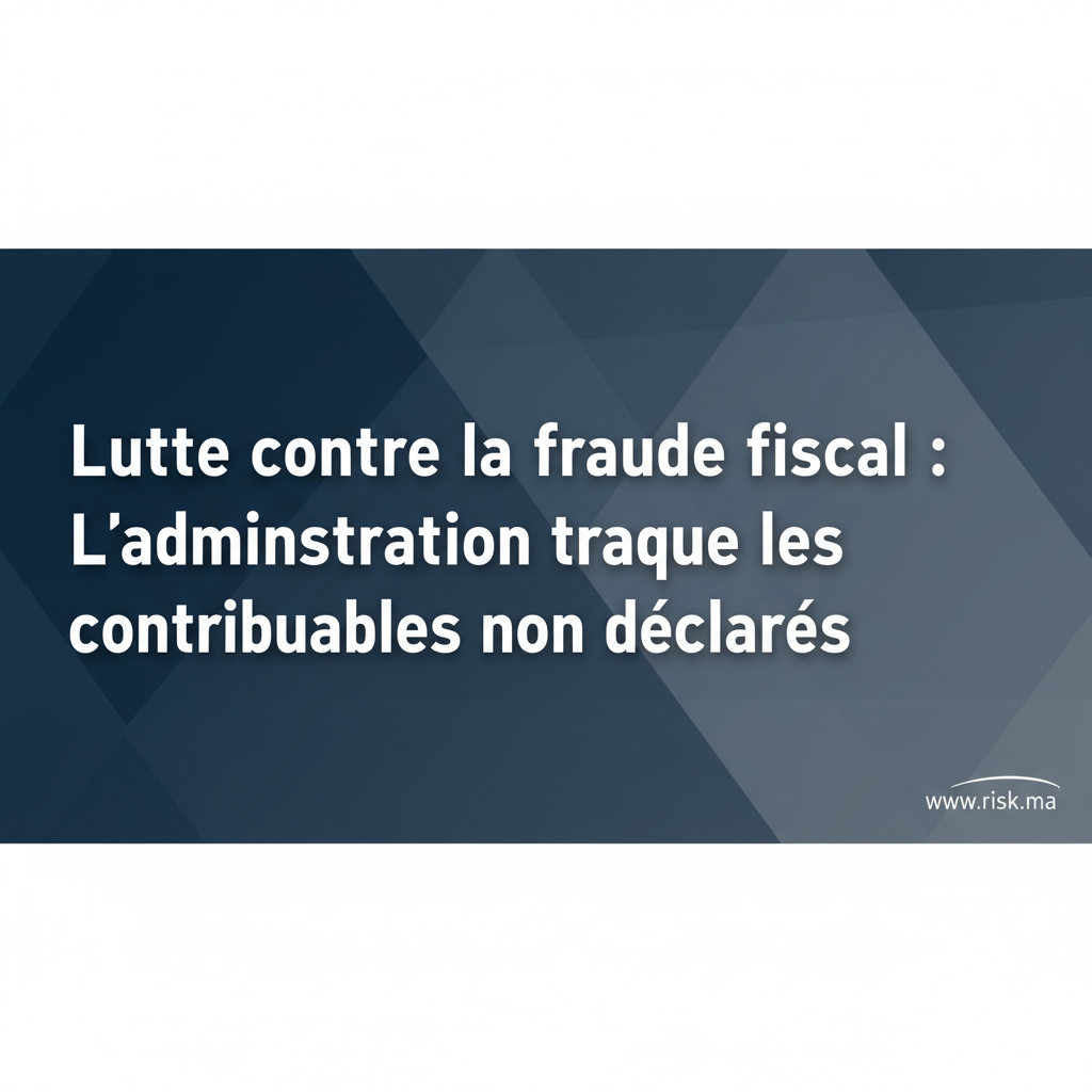**Lutte contre la fraude fiscale : L’administration traque les contribuables non déclarés**