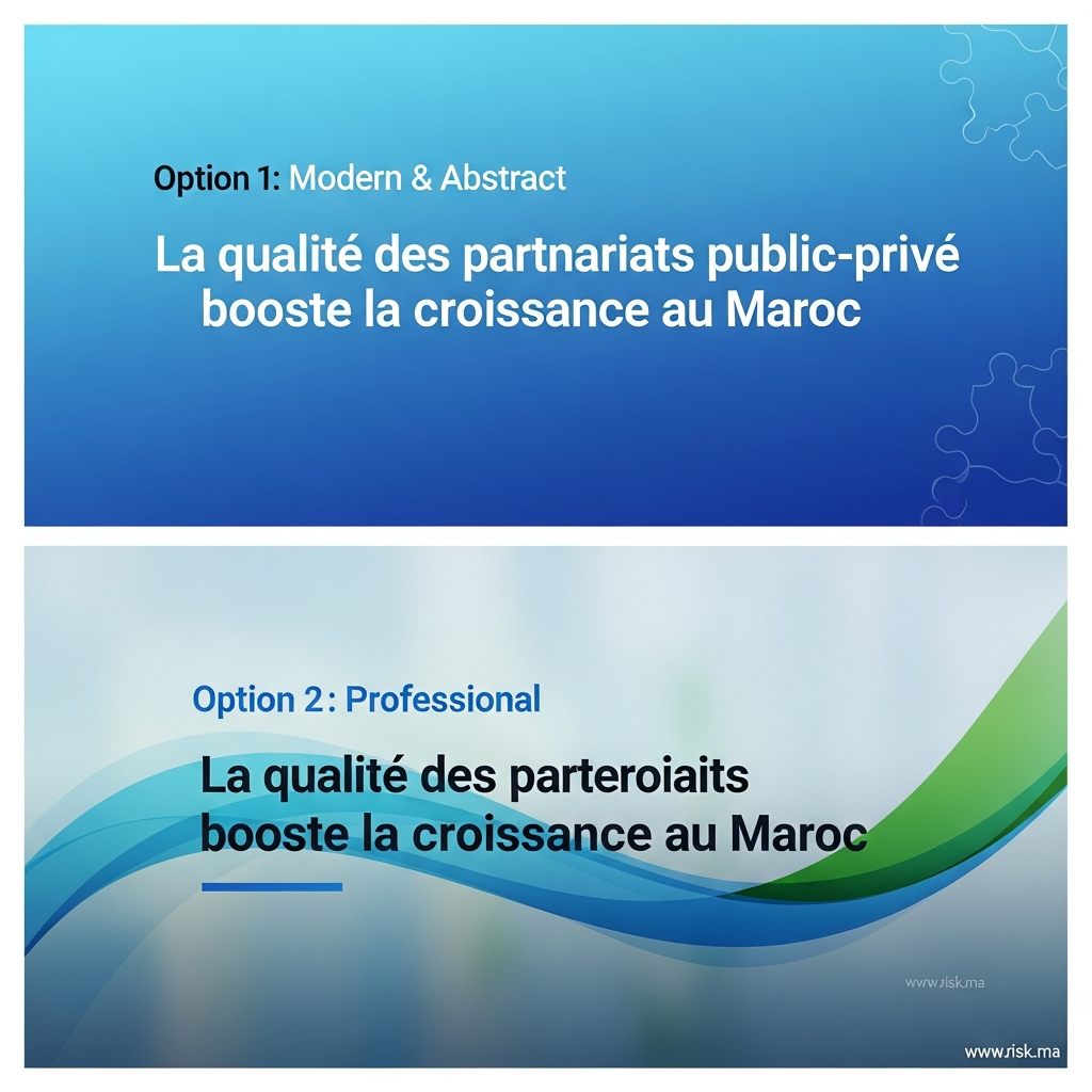 « La qualité des partenariats public-privé booste la croissance au Maroc »